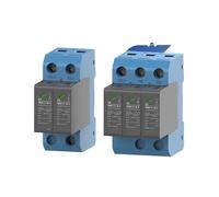 DC SPD 2P 3P 20-40KA 600V 800V 1000V Surge Protective Device Low-voltage Arrester House din rail 2 Poles Protector YRSP-D12T1+T2 MQXFCZUX(2P 800V)