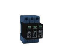 DC SPD 3P 20-40KA 1000V 1500V Surge Protective Device Low-voltage Arrester House din rail 3 Poles Protector YRSP-D12 T1+T2 MQXFCZUX(3P 1000V)