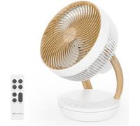 Dc Ventilateur Ultra Silencieux 20Db Avec Télécommande 1850M³/ H Ventilateur De Table Puissant Et Silencieux 8 Vitesses 8H M[QW62]