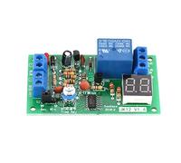 DC12V Relais Temporisé Réglable Module de Relais de Minuterie Microcontrôleur Compte à Rebours avec Affichage LED Numérique Minuteur Déclenchement Règlable 1-99s / 1-99min