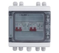 DC500V Solar Disconnect Switch 2 in 2 Out Surge Protection PV Combiner Box IP65 Water Resistant 32A 20?40KA