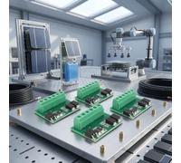 DC6-45V Contrôleur d'éclairage solaire PCB pour l'automatisation de réverbère avec fonction marche/arrêt automatique et optimisation de la charge