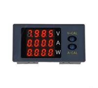 DC730 Voltmètre Numérique LED 100V 10A Mesure pour puissance(Red + red + red)