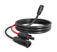 DC8020 femelle vers connecteur solaire, câble d'extension de charge solaire 12AWG DC8020 câble adaptateur pour panneau solaire, compatible avec Jackery SolarSaga 200 W panneau solaire portable