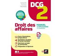 DCG 2 - Droit des affaires - Manuel et applications 2025-2026 Emmanuel Beal (Auteur), Alain Burlaud (Auteur), Marie Suzuki-Caumartin (Auteur), Axel Masseron (Auteur)