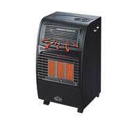 DCG Eltronic GH09 Turbo Chauffage à gaz infrarouge 4200W 3 niveaux Noir pour 80m²