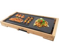 DCG Eltronic ST3150 Plaque de bambou électrique Teppanyaki ST3150 2200 W Pose libre
