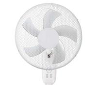 DCG Eltronic VE1697T, ventilateur à ailettes domestique, blanc, mural, 40 cm, courant alternatif, 40 W