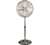 DCG Eltronic Ventilateur tour VE9090 - 65 W - chromé - oscillation - 3 vitesses