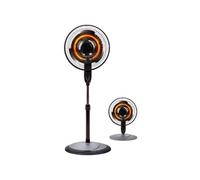 DCG Eltronic VESA05 Chauffage électrique d'ambiance Intérieur Noir, Gris 2000 W Ventilateur de chauffage électrique d'ambiance