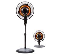 DCG Eltronic VESA05 appareil de chauffage Intérieure Noir, Gris 2000 W Chauffage de ventilateur électrique