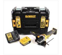 DeWalt DCG 406 P1 Meuleuse d'angle sans fil 18V 125mm Brushless + 1x batterie 5,0Ah + chargeur + TSTAK