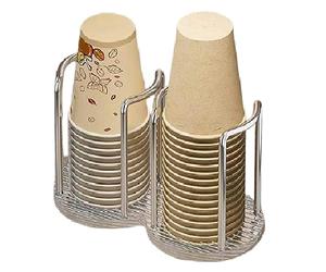 DcnrInsr Distributeur de Gobelets en Papier - Porte-Gobelet Organisateur de Fête - Rince-Bouche Support de Rangement - 23x13 cm B
