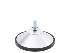 DCRAF Home Products-Pieds de table de foot 4 pcs Chrome