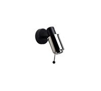 Biny 243 Lampe Murale Noir & Nickel avec LED