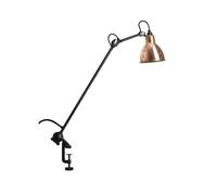DCW Lampe Gras N°201 Copper Round Klemmleuchte, cuivre brut