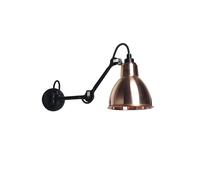 Lampe Gras N204 Applique Murale Mat Noir et Cuivre Brut