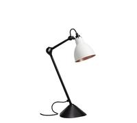 DCW Lampe Gras N°205 Copper Round Tischleuchte, blanc / cuivré