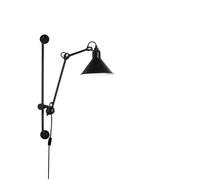 DCW Lampe Gras N°210 Conic Wandleuchte, noir