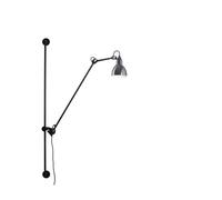 DCW Lampe Gras N°214 Round Wandleuchte, chromé