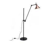 DCW Lampe Gras N°215 Copper Conic Stehleuchte, cuivre / blanc