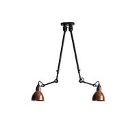 DCW Lampe Gras N°302 Copper Double Round Deckenleuchte, cuivre brut