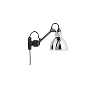 DCW Lampe Gras N°304 CA Round Wandleuchte, chromé