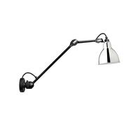 DCW Lampe Gras N°304 L40 Round Wandleuchte, abat-jour chromé