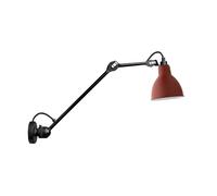 DCW Lampe Gras N°304 L40 Round Wandleuchte, abat-jour rouge