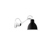 DCW Lampe Gras N°304 White Round Wandleuchte, abat-jour noir