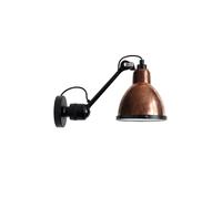 DCW Lampe Gras N°304 XL Seaside Round Fassadenleuchte, cuivre brut / blanc
