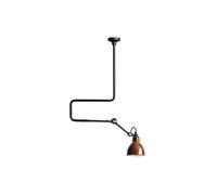 DCW Lampe Gras N°312 Copper Round Deckenleuchte, cuivré brut / blanc