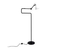 DCW Lampe Gras N°411 Round Stehleuchte, abat-jour blanc