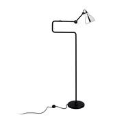 DCW Lampe Gras N°411 Round Stehleuchte, abat-jour chromé