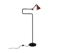 DCW Lampe Gras N°411 Round Stehleuchte, abat-jour rouge