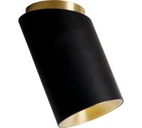 DCW Tobo C85 Diag Lampe de Plafond Noir/ Laiton