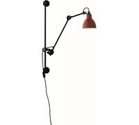 DCWéditions Applique LAMPE GRAS N°210 - rouge - rond