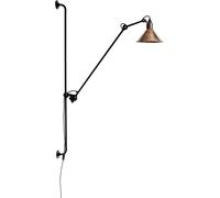 N214 Applique Murale Mat Noir/ Cuivre Brut