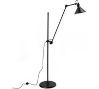 DCWéditions Lampadaire LAMPE GRAS N°215 Noir - Noir/ Cuivre - conique