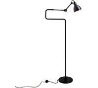 Lampe Gras N411 Lampadaire Mat Noir et Noir/Cuivre