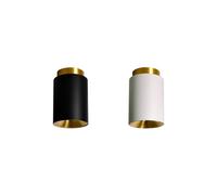 DCWéditions Tobo C85 Duo Plafonnier Noir/ Blanc