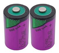 DCYNXC Lot de 2 batteries au lithium PLC TL-5902 1200 mAh 3,6 V pour batterie Tadiran 1/2AA TL-5902/S ER14250