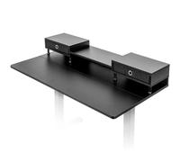 DD1 BK Plateau avec 2 Tiroirs pour Bureau Assis Debout de 120 cm Compatible avec la plupart des Structures Assis Debout Idéal pour Poste de travail à domicile ou bureau