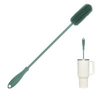 ddLUCK Goupillon Biberon Silicone, 40cm Long Manche Nettoyage Brosse | Vert, Biberons Écouvillon pour Gourdes Bouteille Gourde Sport, Verre, Tasses Thermos, Convient aux Petits Goulots