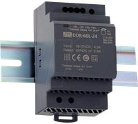 DDR-60G-12 - Convertisseur c.c./c.c., 60 W, 12 V, 5 A