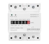 DDS6619-023 AC230V 100A compteur d'énergie électronique monophasé Din Rail kWh compteur consommation analogique jauge d'électricité wattmètre