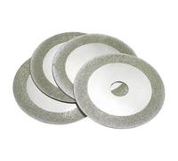 Ddyspan Lame De Scie Disque De Coupe Diamant 100x20mm 4 '', Roue Plate Revêtue De Diamant Pour Disque De Meulage De Polissage Lapidaire