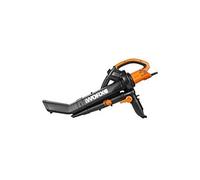 WORX Souffleur de feuilles Outils de jardin WG505E Broyeur Puissant et efficace Appareil 3 en 1
