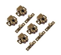 De 5 loquets de porte à double rouleau plaqués zinc avec, Bronze | Zinc