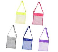 De 5 pochettes organisatrices en mailles ventilées pour le, A | Organisateurs de Drainage de compacts pour garder les jouets de plage des propres, porte-seaux de